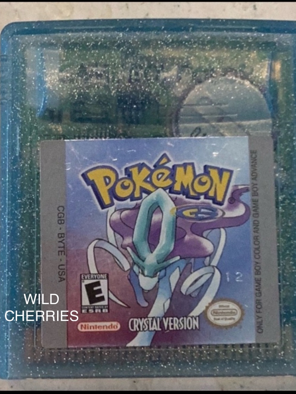 Pokemon Crystal Version Nintendo Gameboy Color Game Boy 2000 Authentic Original
